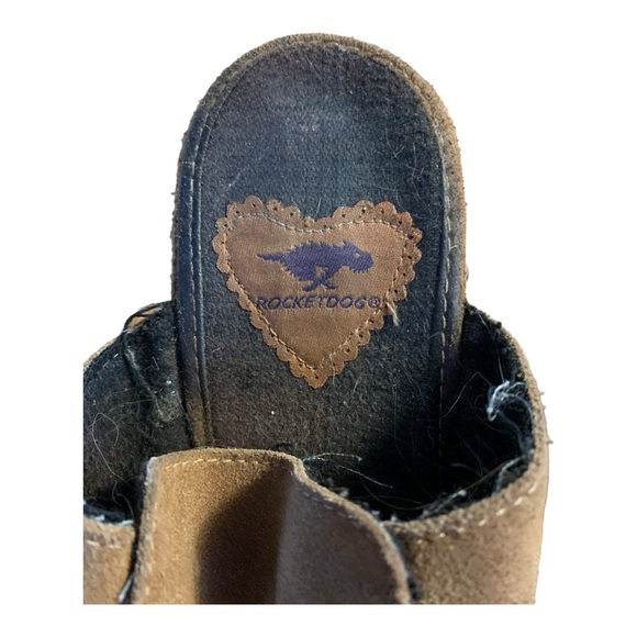 ROCKET DOG buckled leather clogs size 10 - Picture 10 of 12